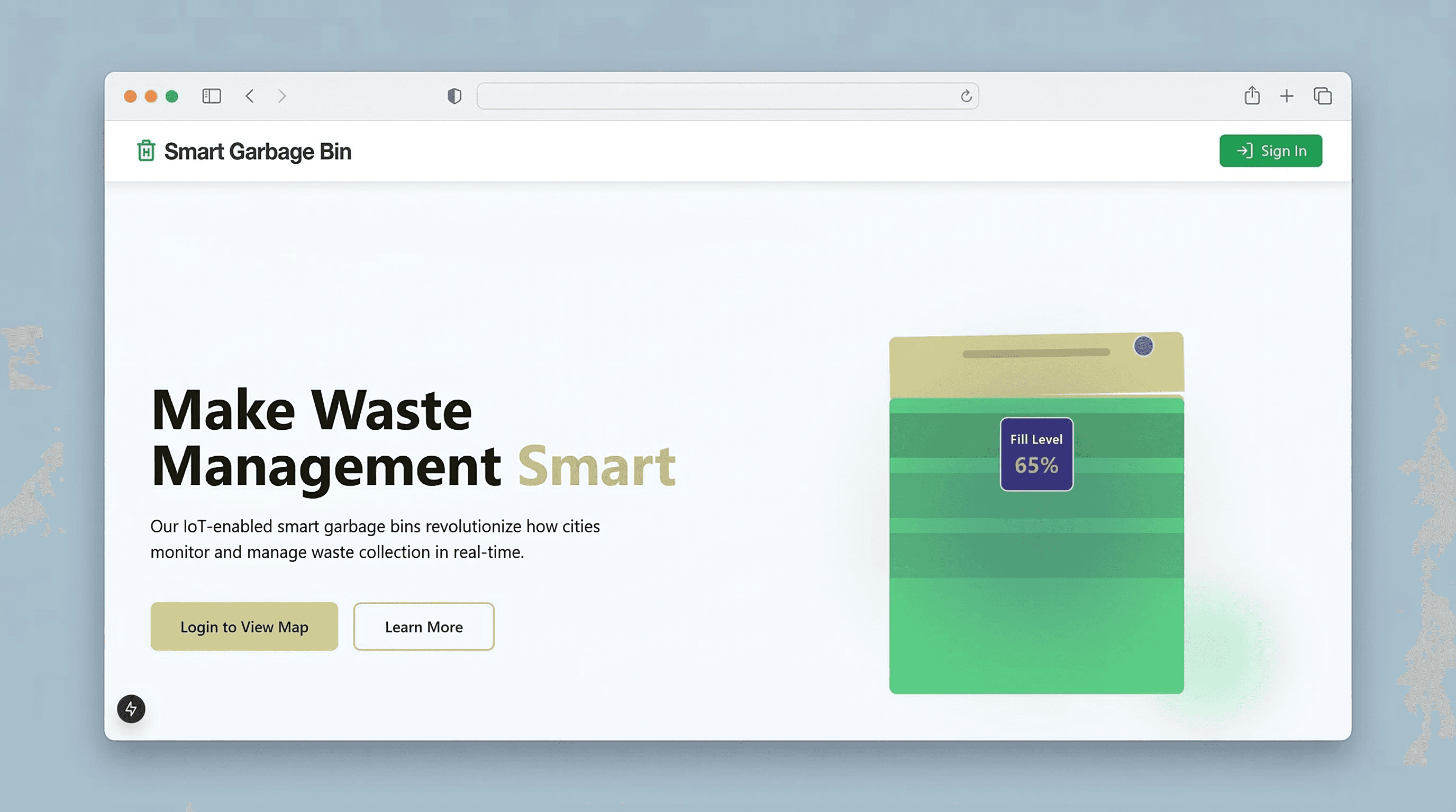 Smart Garbage Bin Monitoring - 1